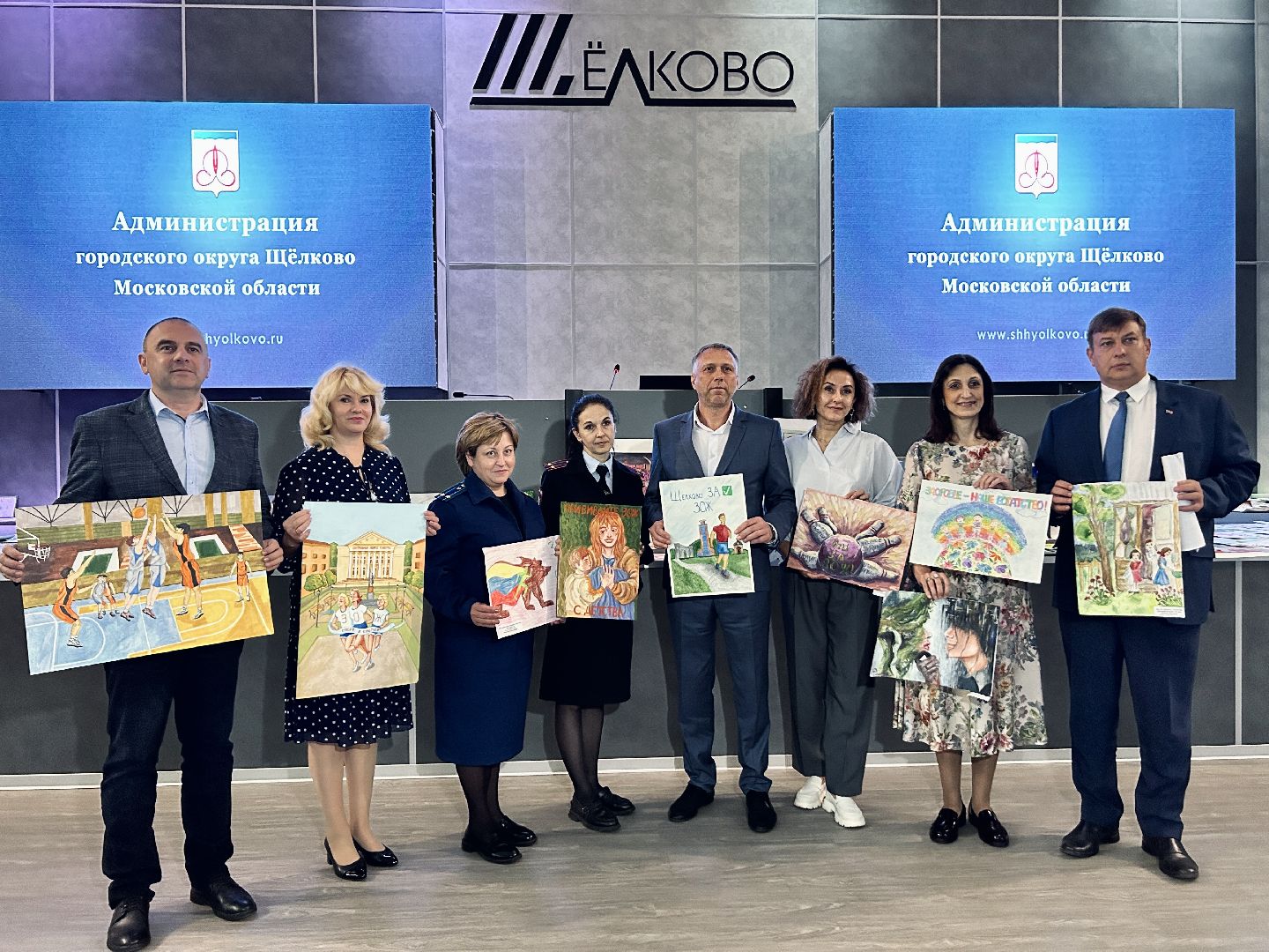 дети, конкурс, рисунки, щёлково,