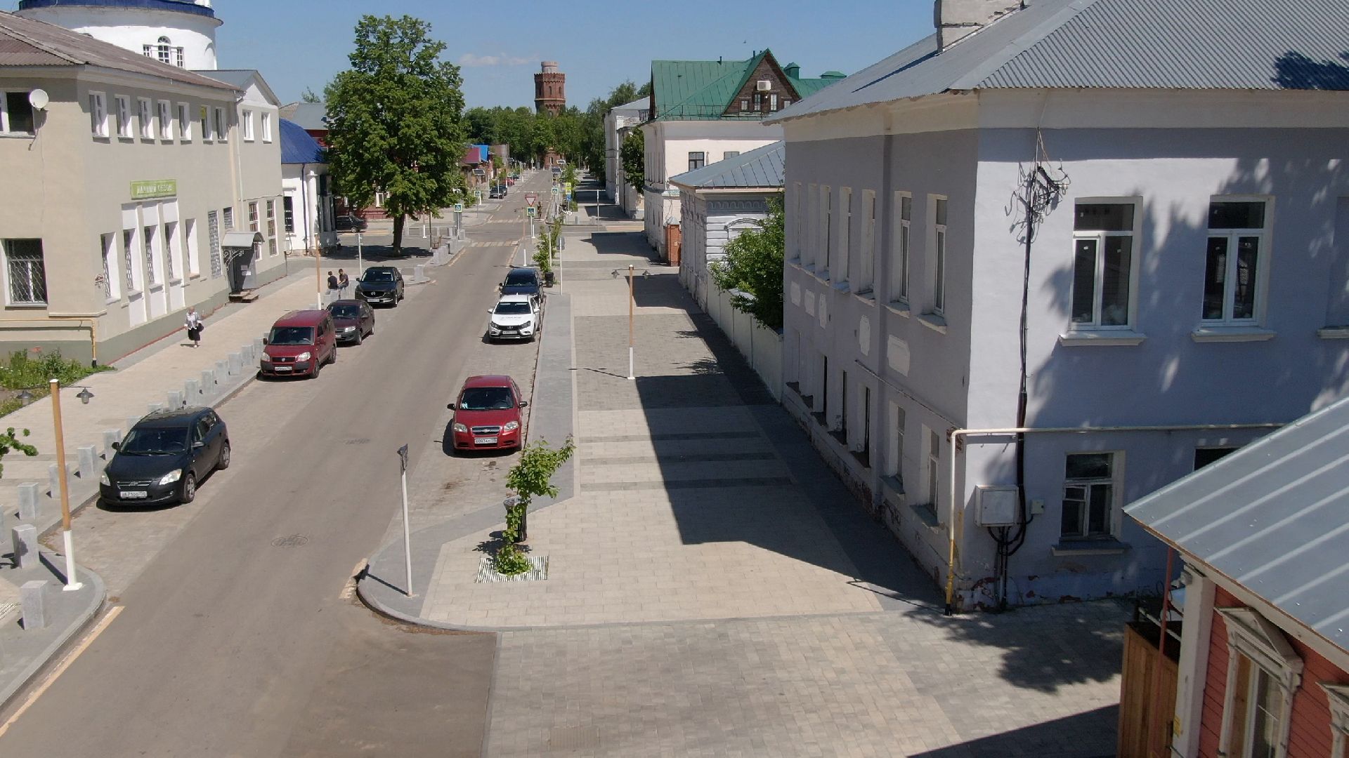 зарайск, культура, благоустройство,видео с коптера,