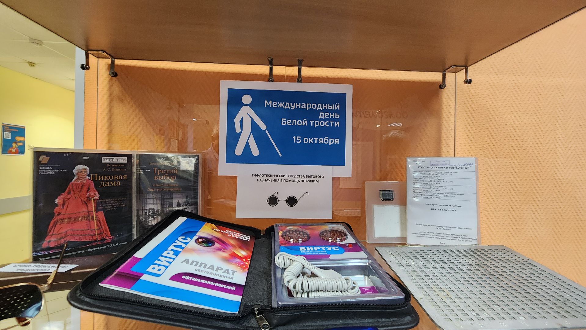 долгопрудный, слепые, гаджеты для слепых, День белой трости,