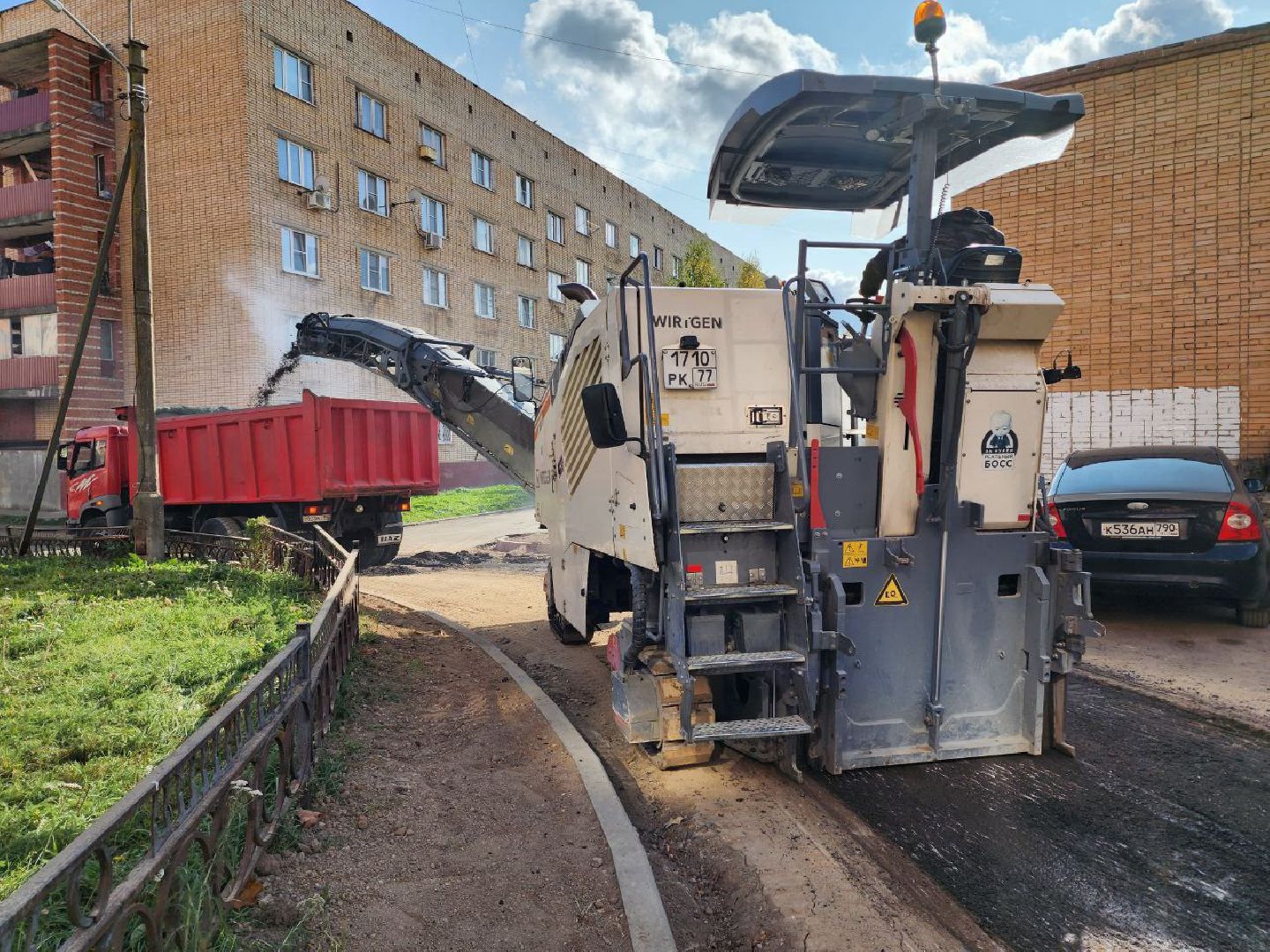 можайск, можайский городской округ, подмосковье, дворовая территория, благоуйстройство, работы, жители, многоквартирные дома,