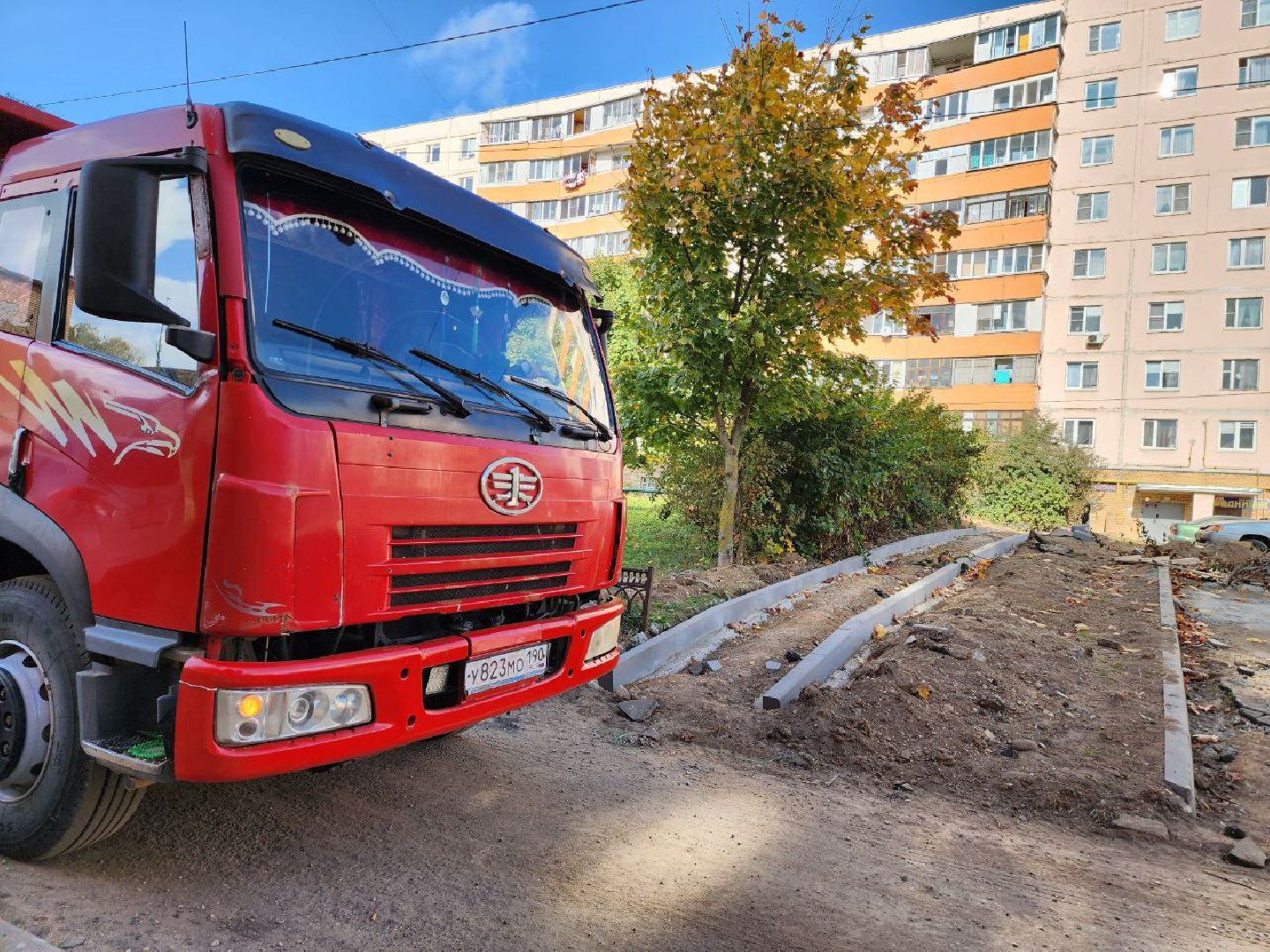 можайск, можайский городской округ, подмосковье, дворовая территория, благоуйстройство, работы, жители, многоквартирные дома,