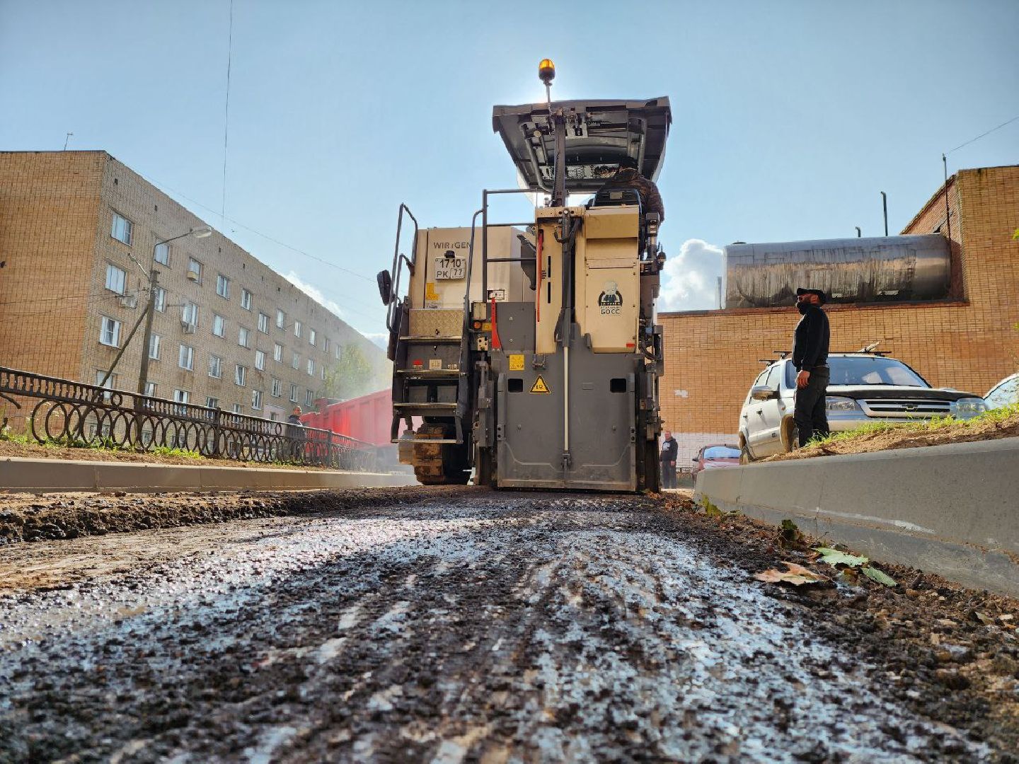 можайск, можайский городской округ, подмосковье, дворовая территория, благоуйстройство, работы, жители, многоквартирные дома,