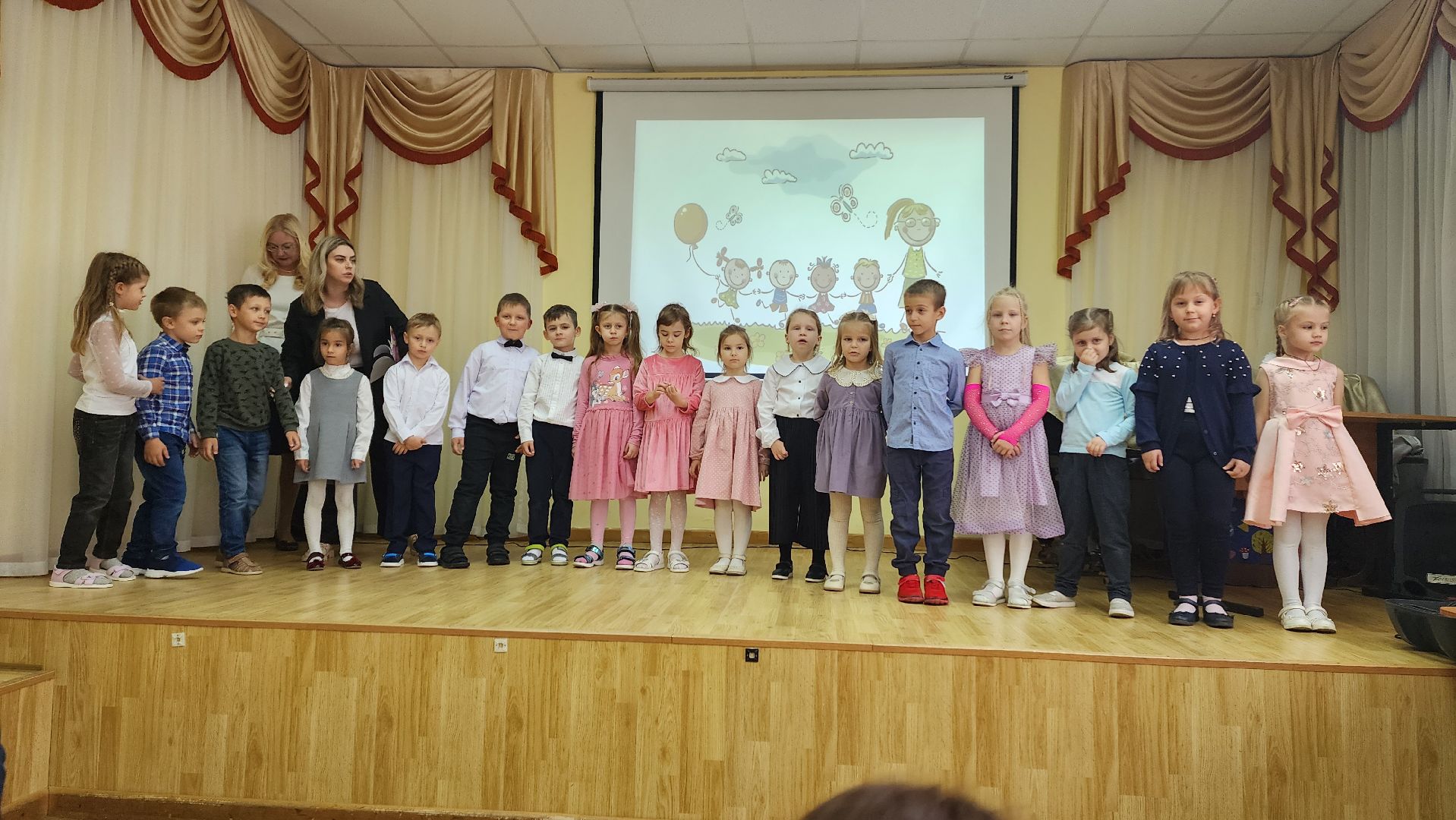 подмосковье, городской округ пушкинский, Ивантеевка, Образование, День учителя,