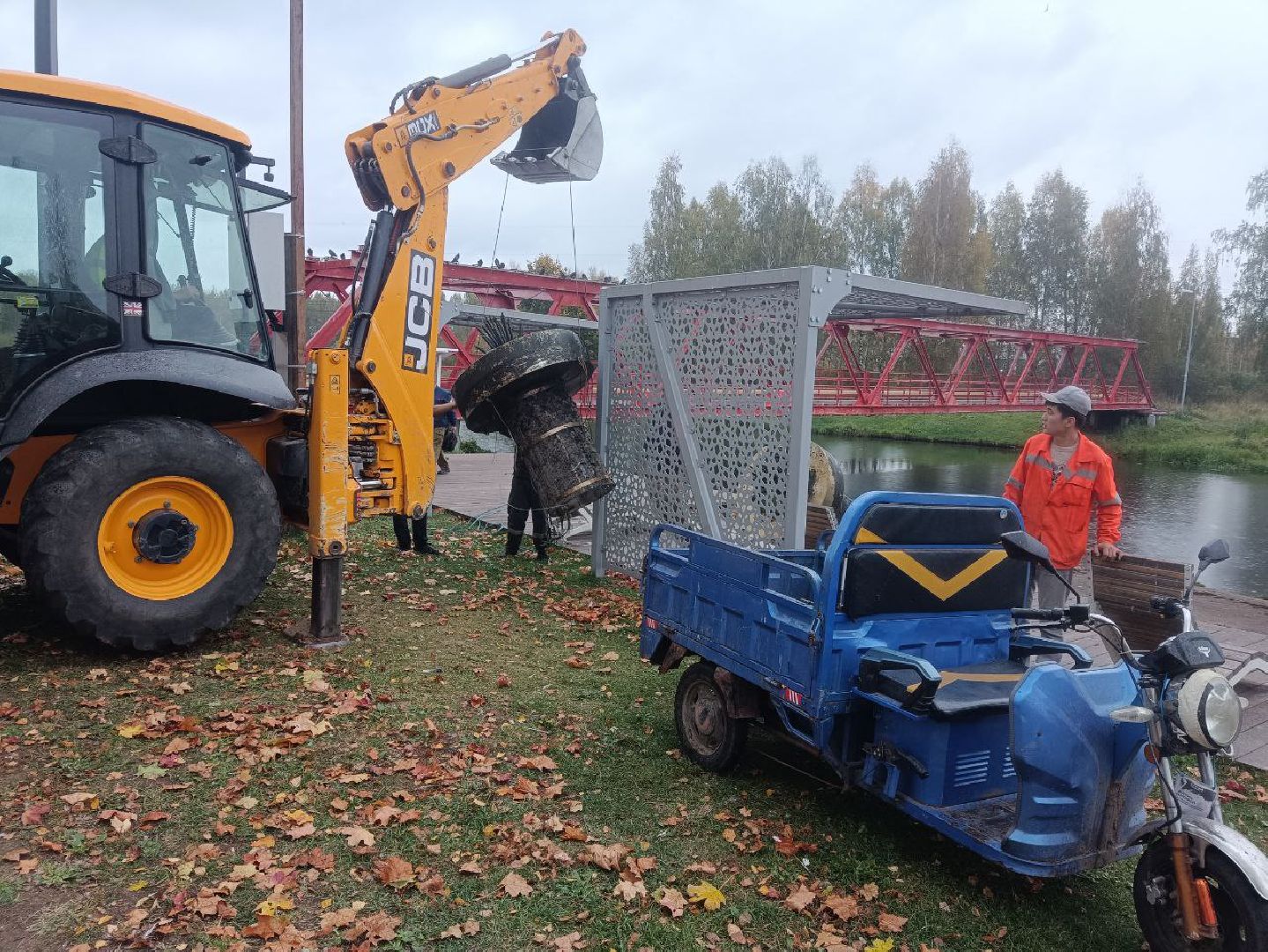 Подмосковье, городской округ пушкинский, Ивантеевка, парки подмосковья, благоустройство,