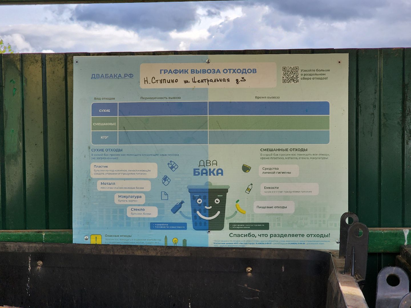 Ступино, мусор, добродел,