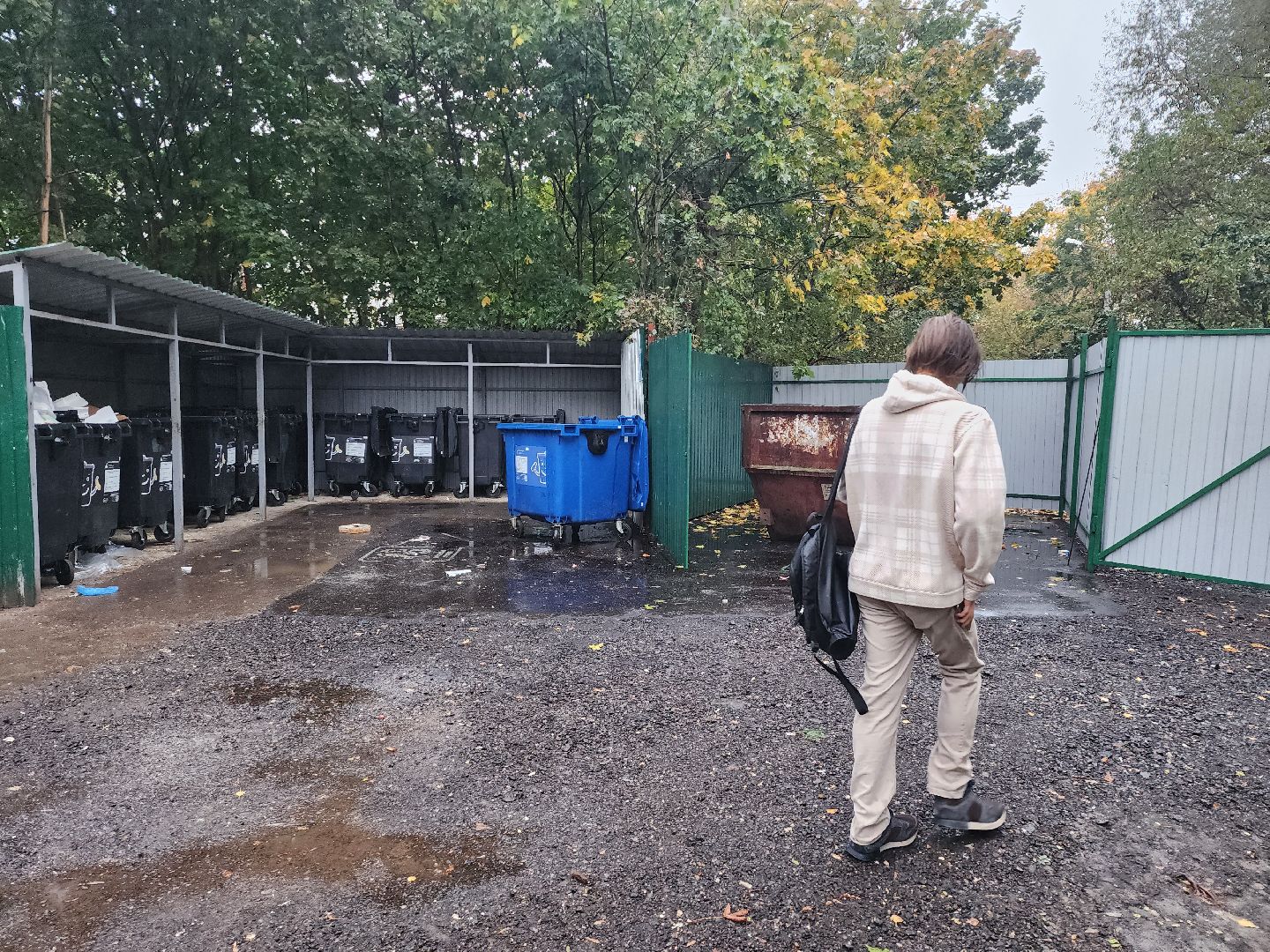 серпухов, подмосковье, Бункер, контейнерная площадка,