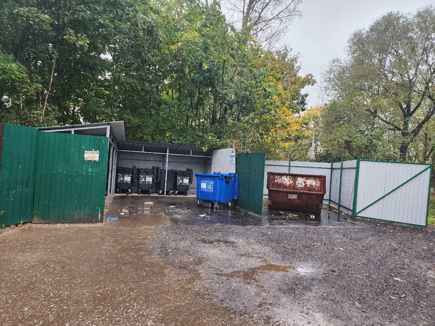 серпухов, подмосковье, Бункер, контейнерная площадка,