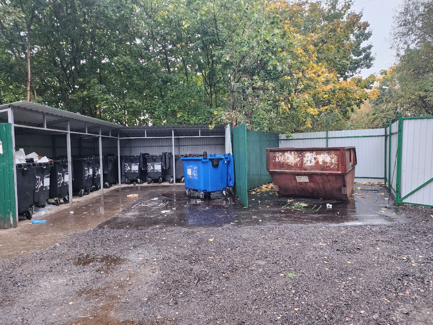 серпухов, подмосковье, Бункер, контейнерная площадка,