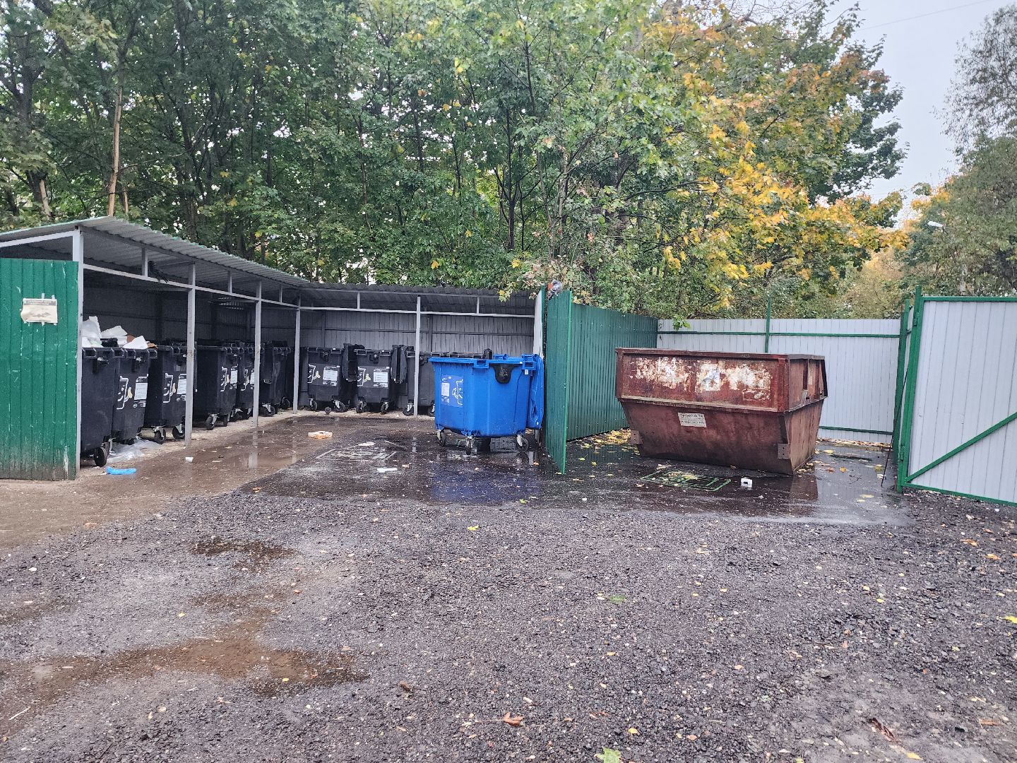 серпухов, подмосковье, Бункер, контейнерная площадка,