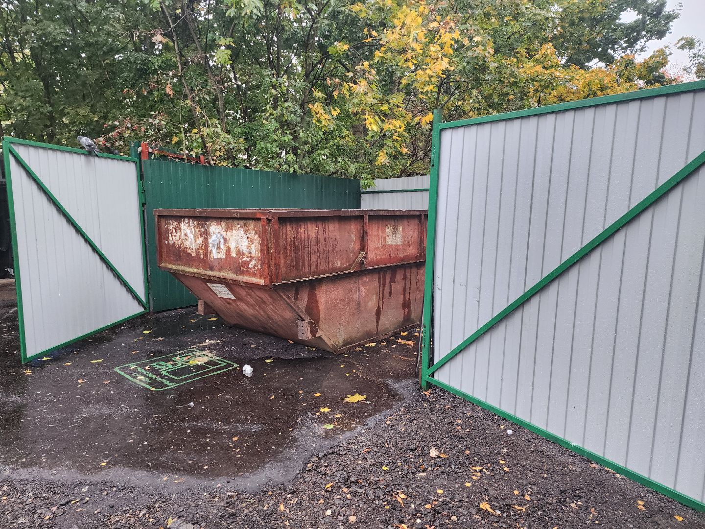 серпухов, подмосковье, Бункер, контейнерная площадка,