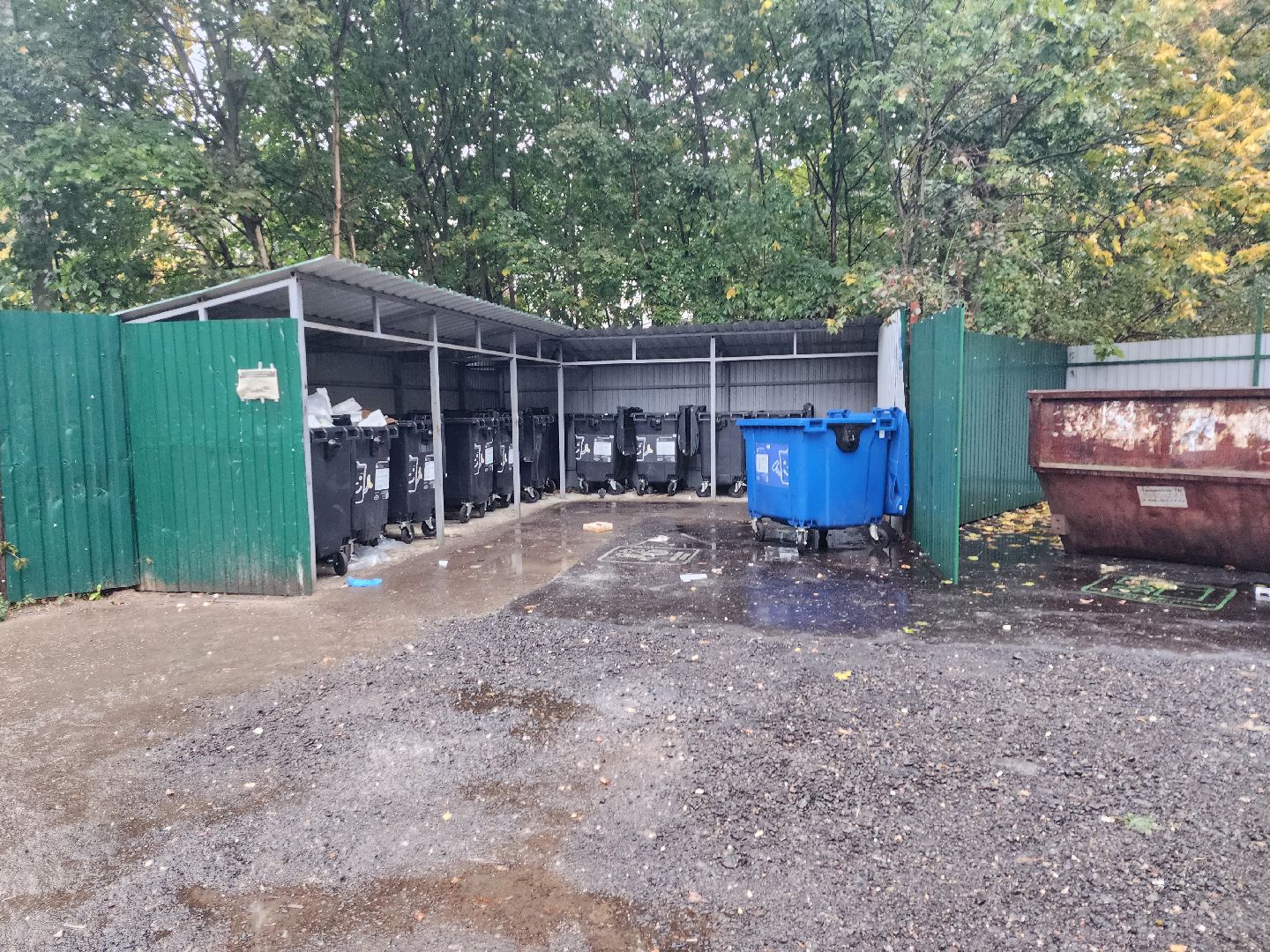 серпухов, подмосковье, Бункер, контейнерная площадка,