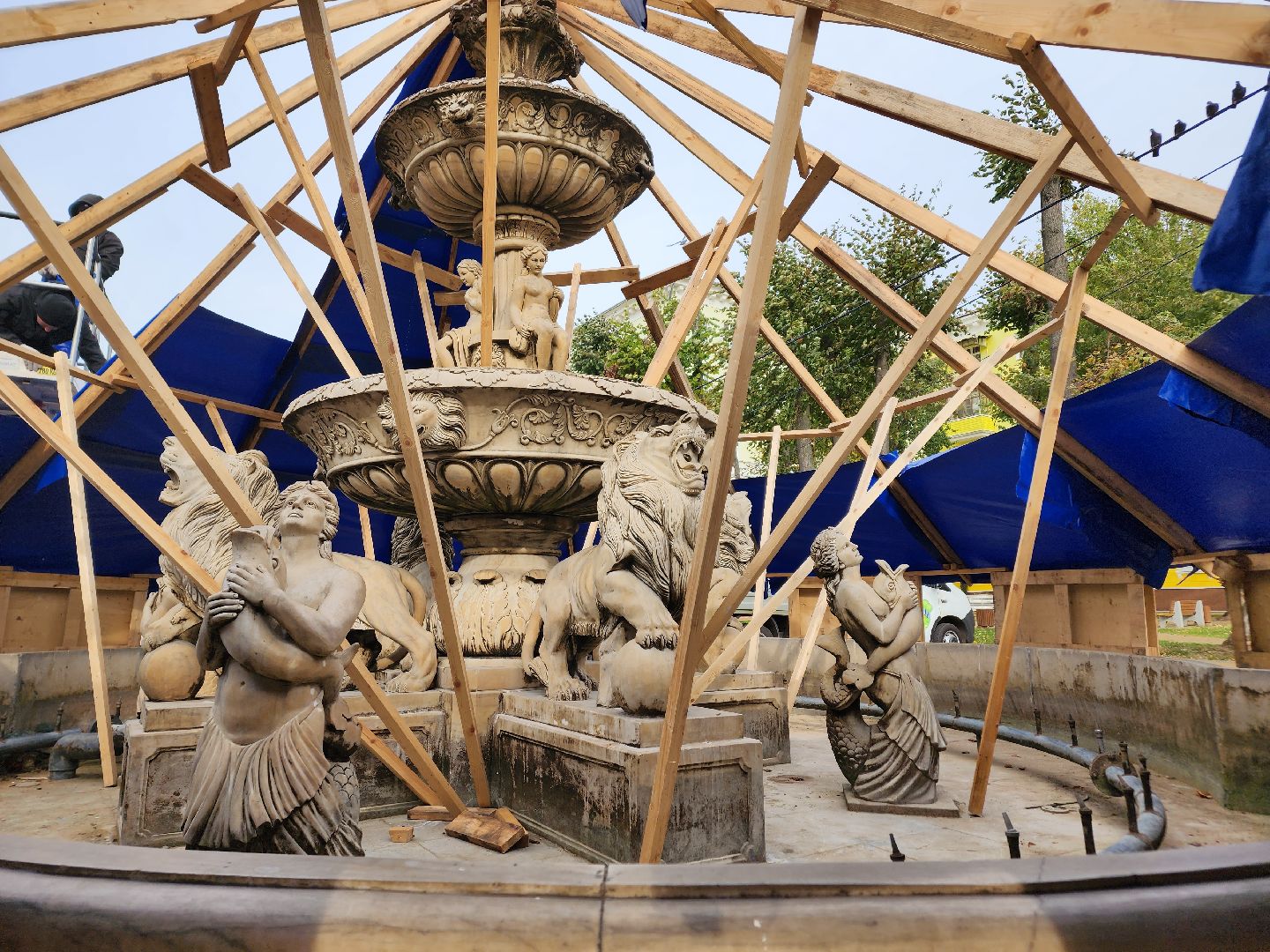 ступино, фонтаны, сезон,