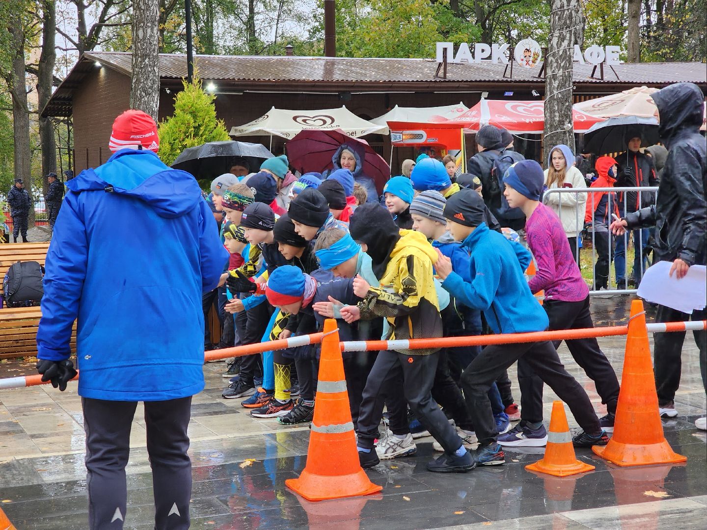 Ступино, парки подмосковья, осенний кросс,