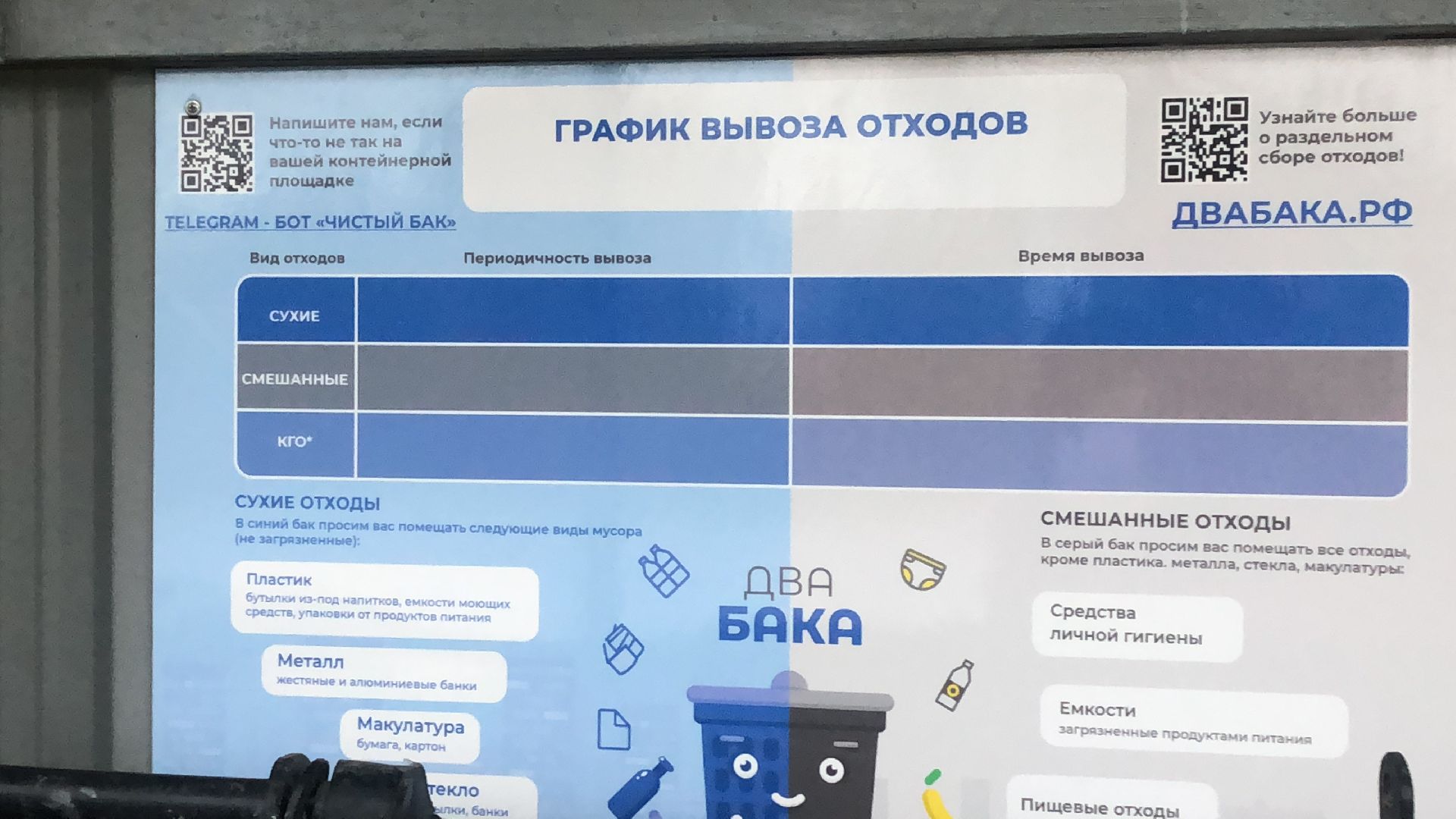 мусор, коломна