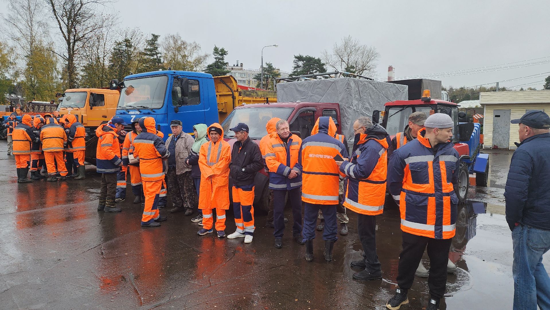 подмосковье, городской округ пушкинский, ивантеевка, ЖКХ, спецтехника, готовность,