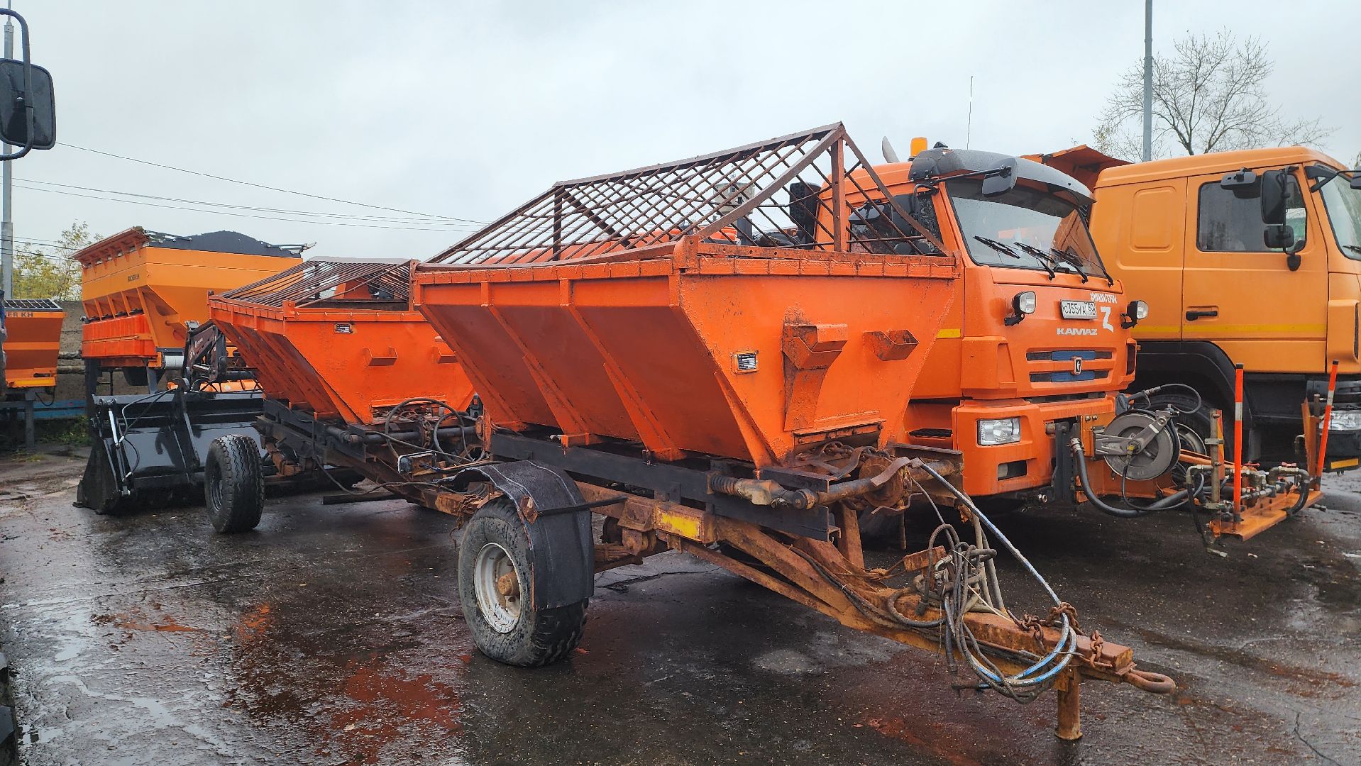 подмосковье, городской округ пушкинский, ивантеевка, ЖКХ, спецтехника, готовность,