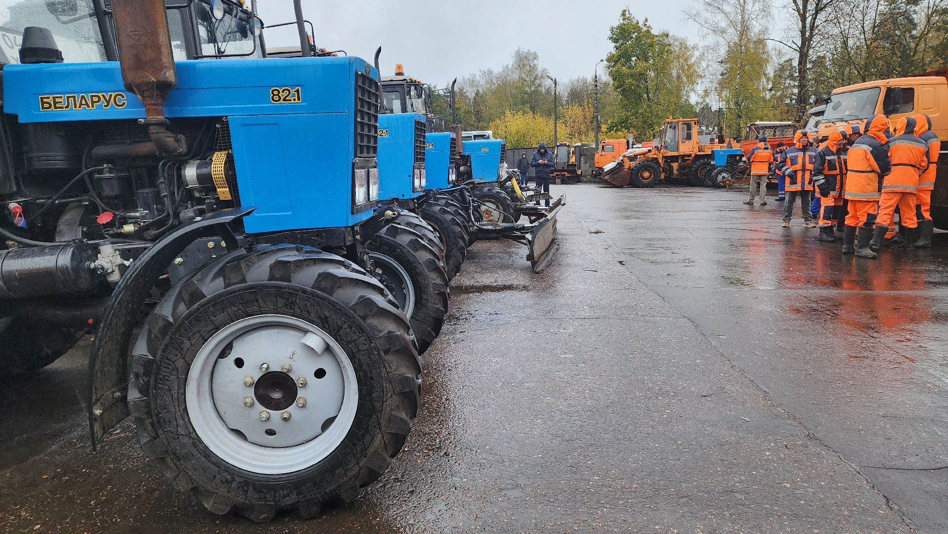 подмосковье, городской округ пушкинский, ивантеевка, ЖКХ, спецтехника, готовность,