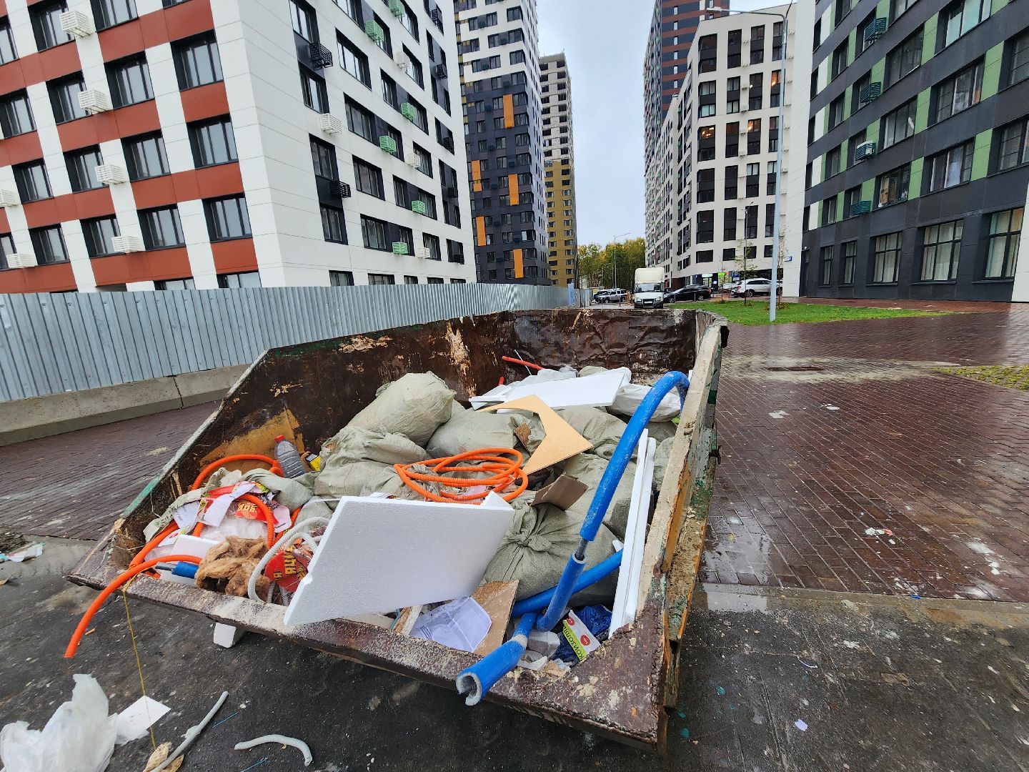 долгопрудный, ТКО, мусор, контейнерная площадка, ЖК Бригантина,