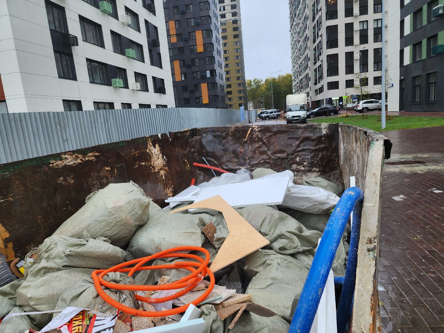 долгопрудный, ТКО, мусор, контейнерная площадка, ЖК Бригантина,