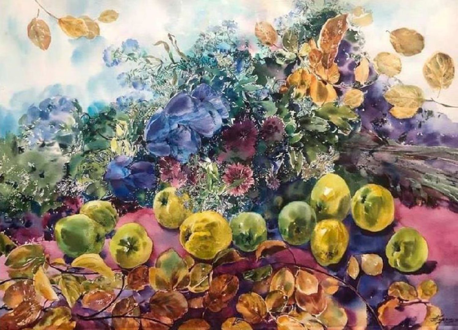 Анна Сидорина, выставка, акварель, Тушино, галерея, художник,