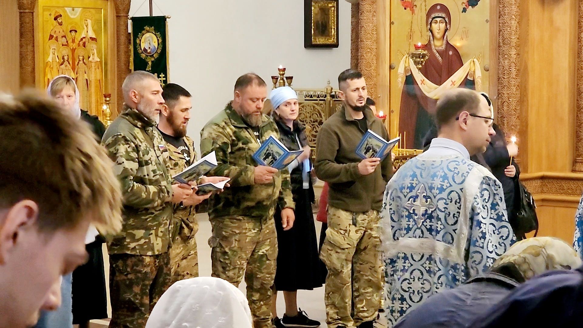 Одинцово, икона, святыня, крестный ход, лесной городок,казаки,