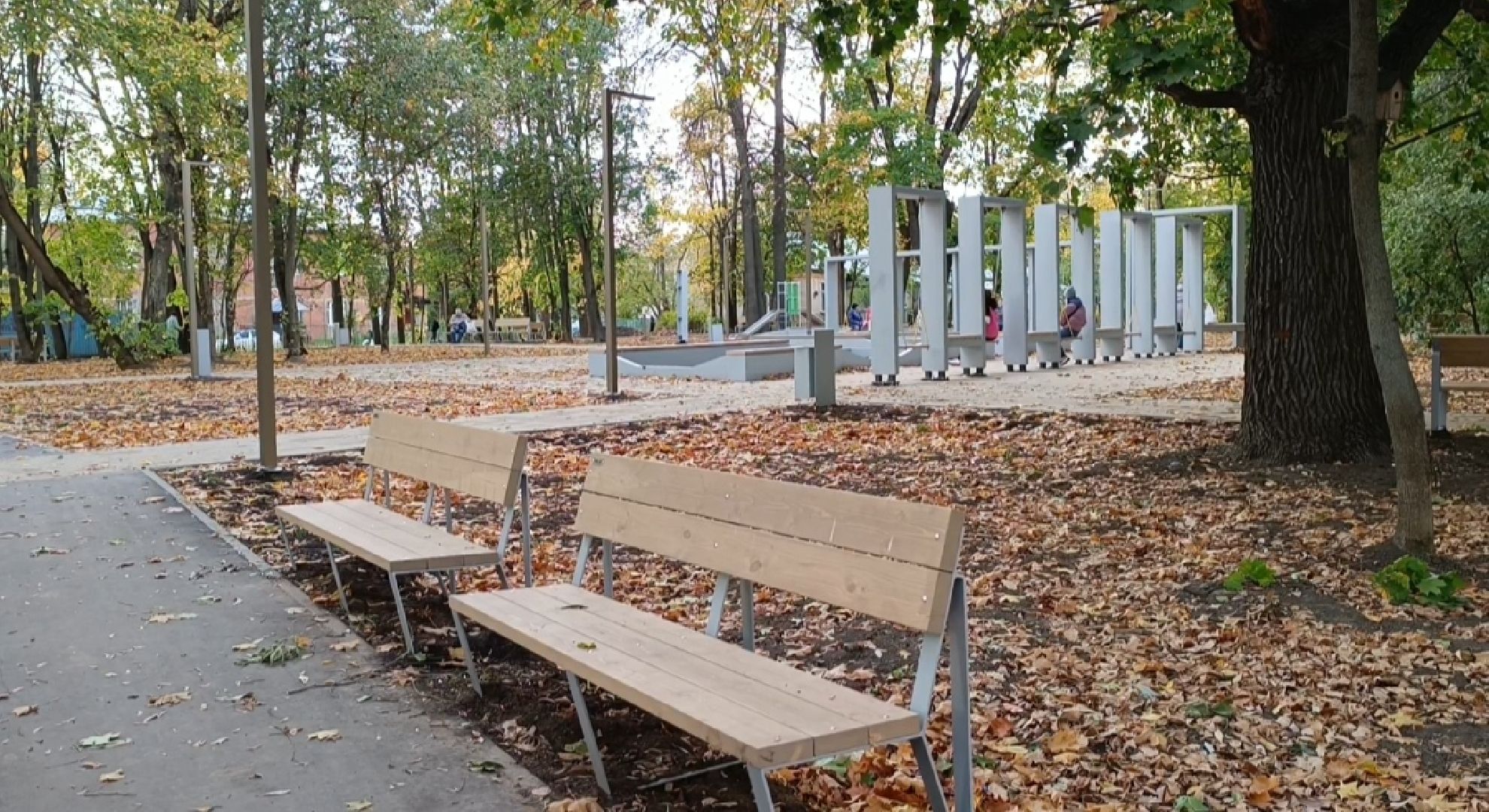 лобня, сквер, музыкальные инструменты,