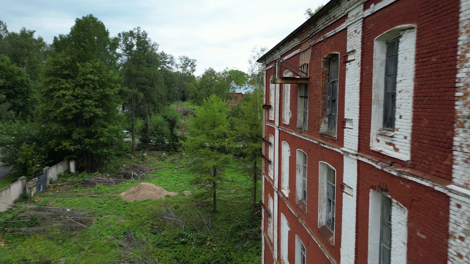Высоковск, реставрация, культура,видео с коптера,