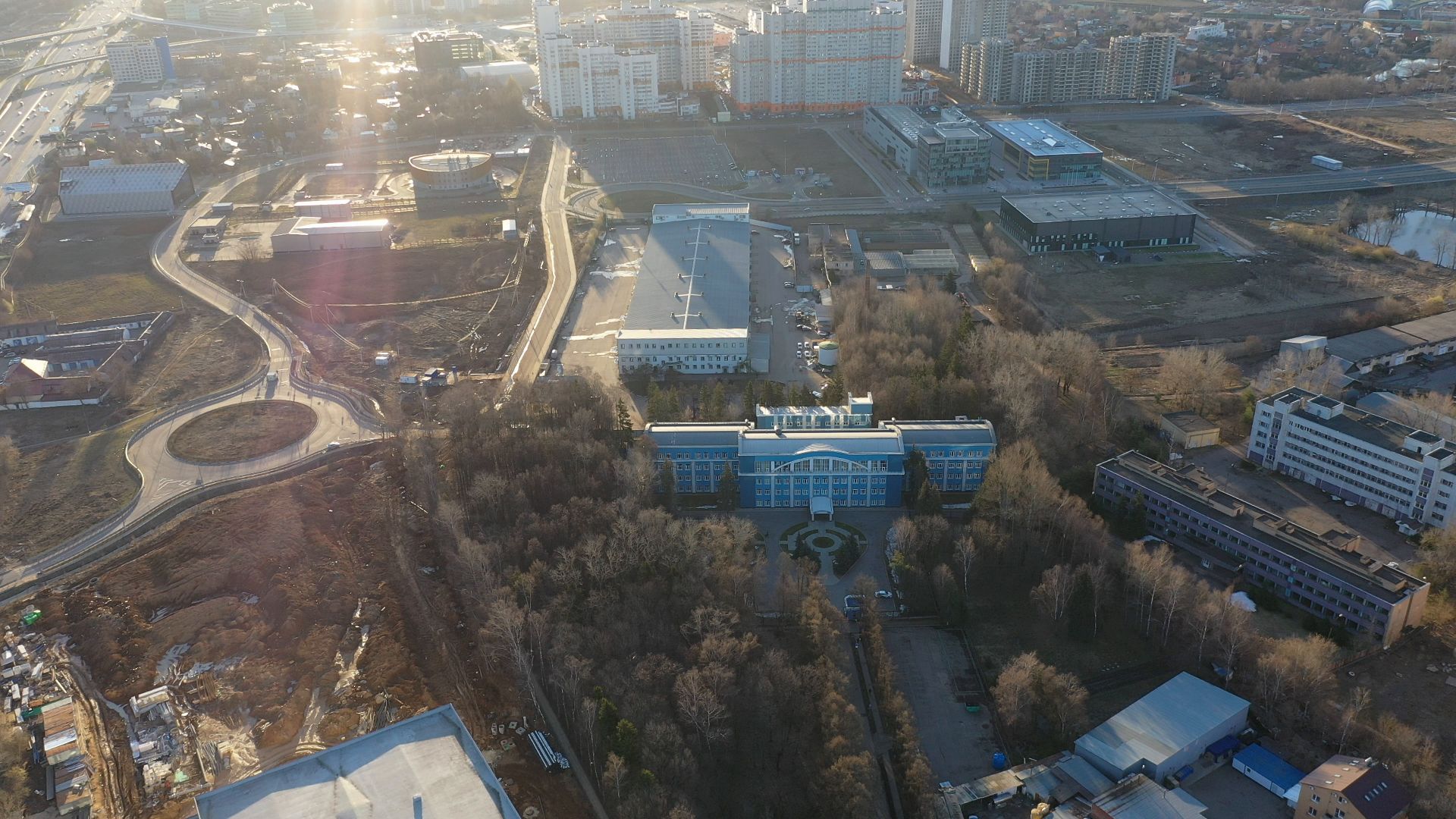 миграционный, центр, одинцово,видео с коптера,