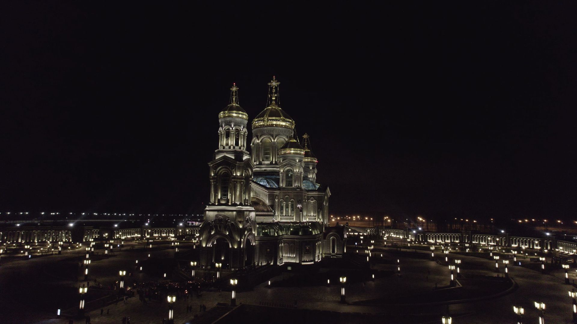 храм, патриот, военные,видео с коптера,