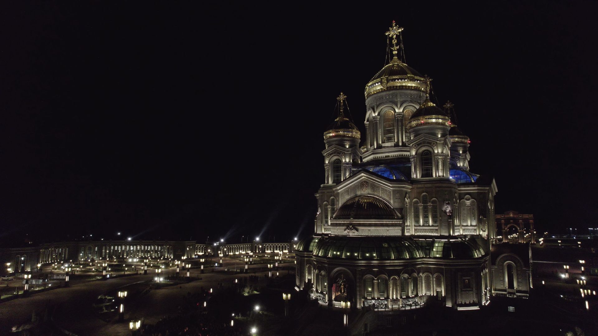 храм, патриот, военные,видео с коптера,