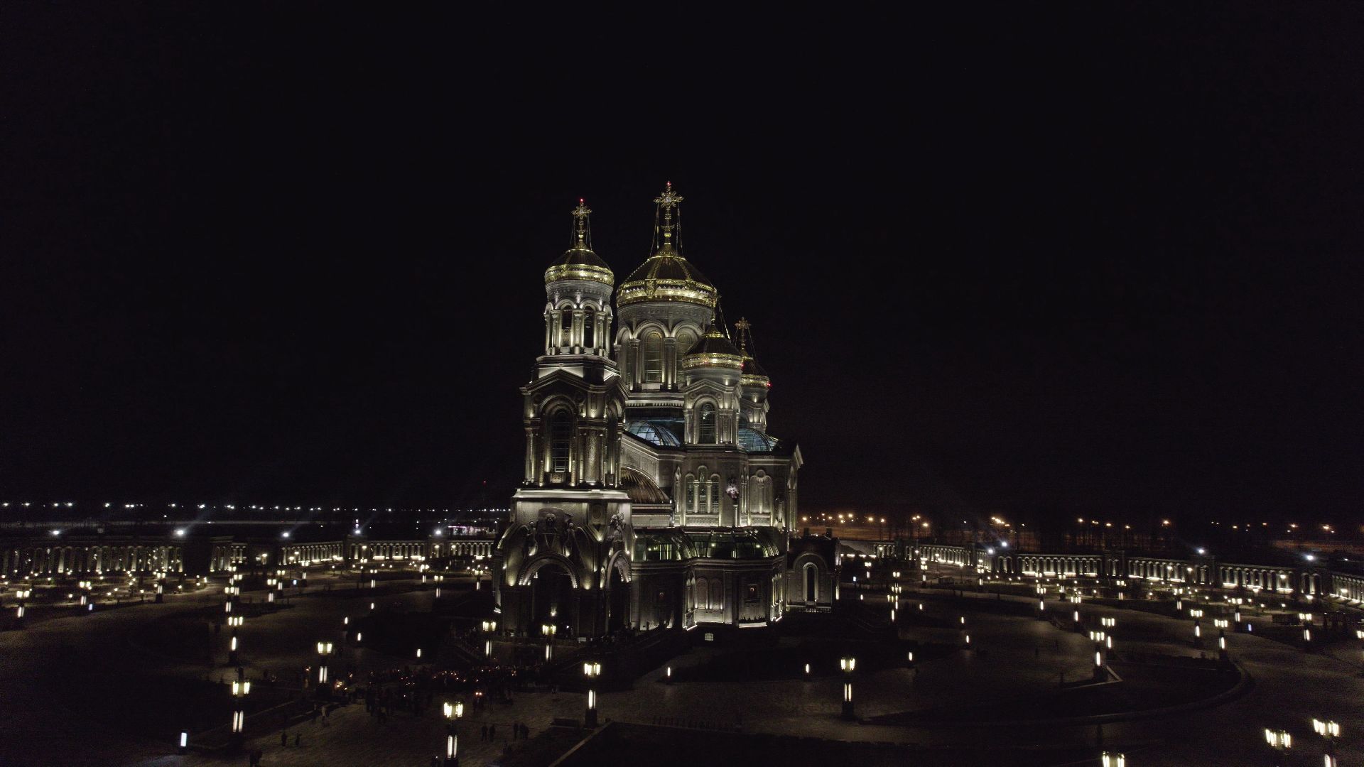 храм, патриот, военные,видео с коптера,