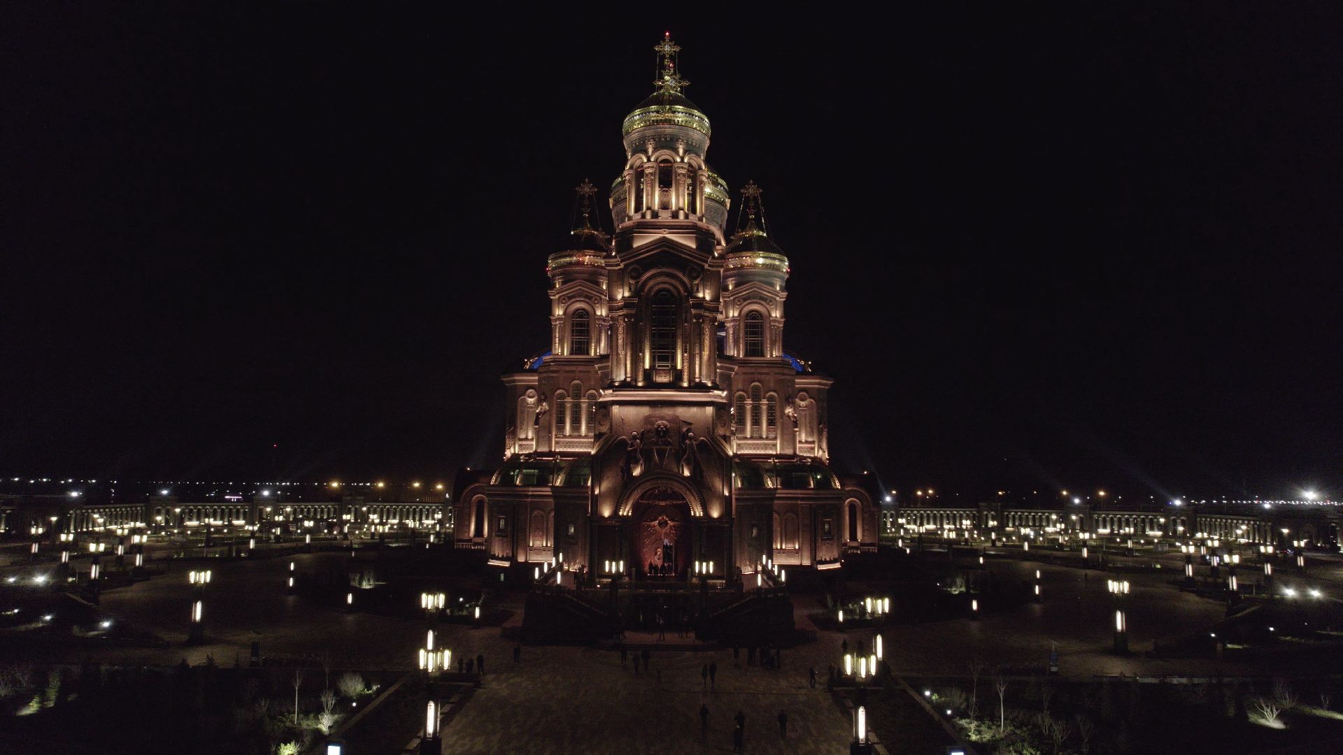 храм, патриот, военные,видео с коптера,