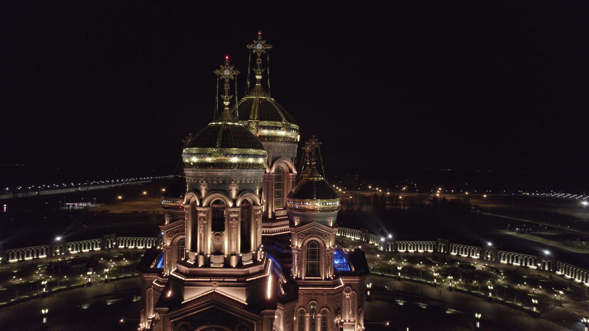 храм, патриот, военные,видео с коптера,