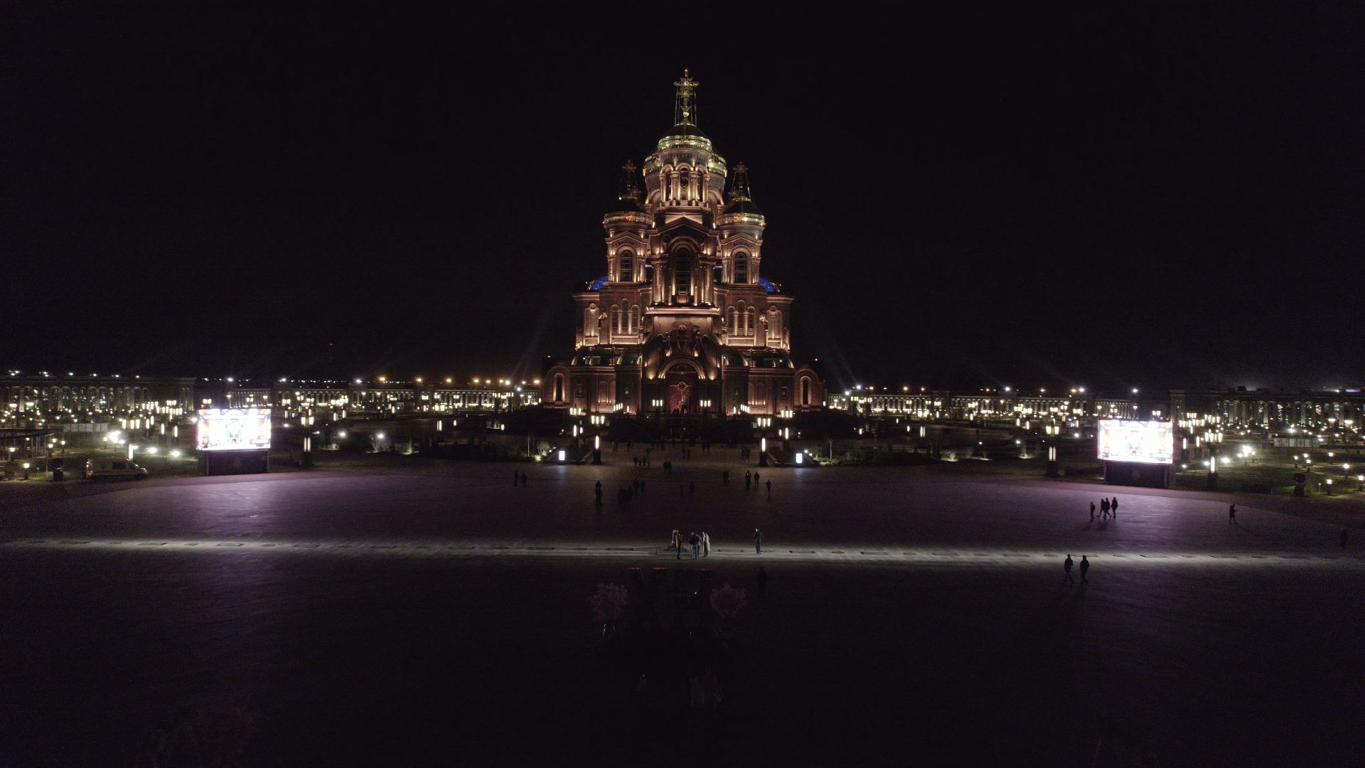 храм, патриот, военные,видео с коптера,