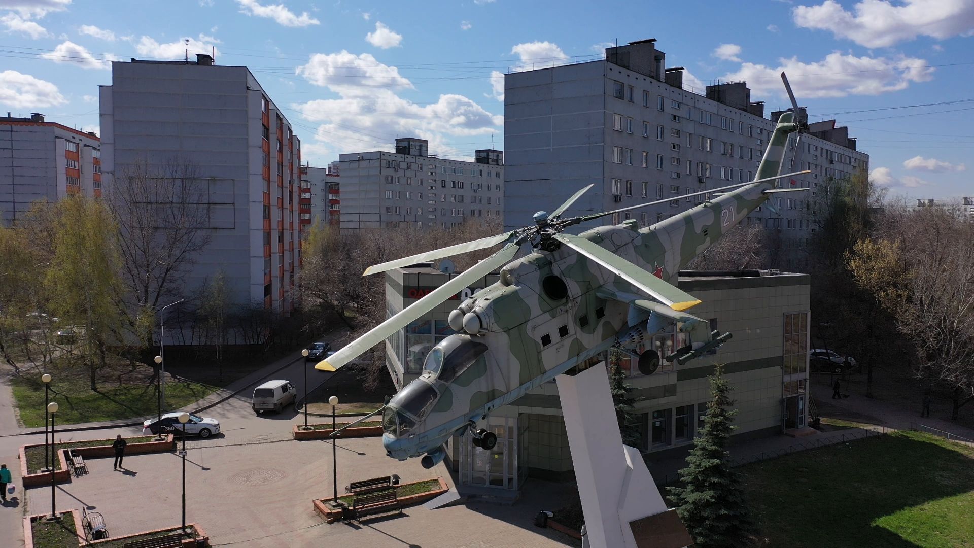 Люберцы, война, памятник,видео с коптера,