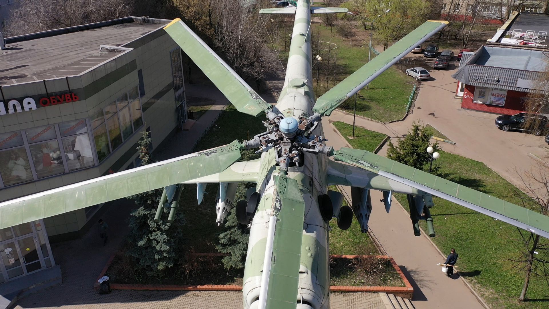 Люберцы, война, памятник,видео с коптера,