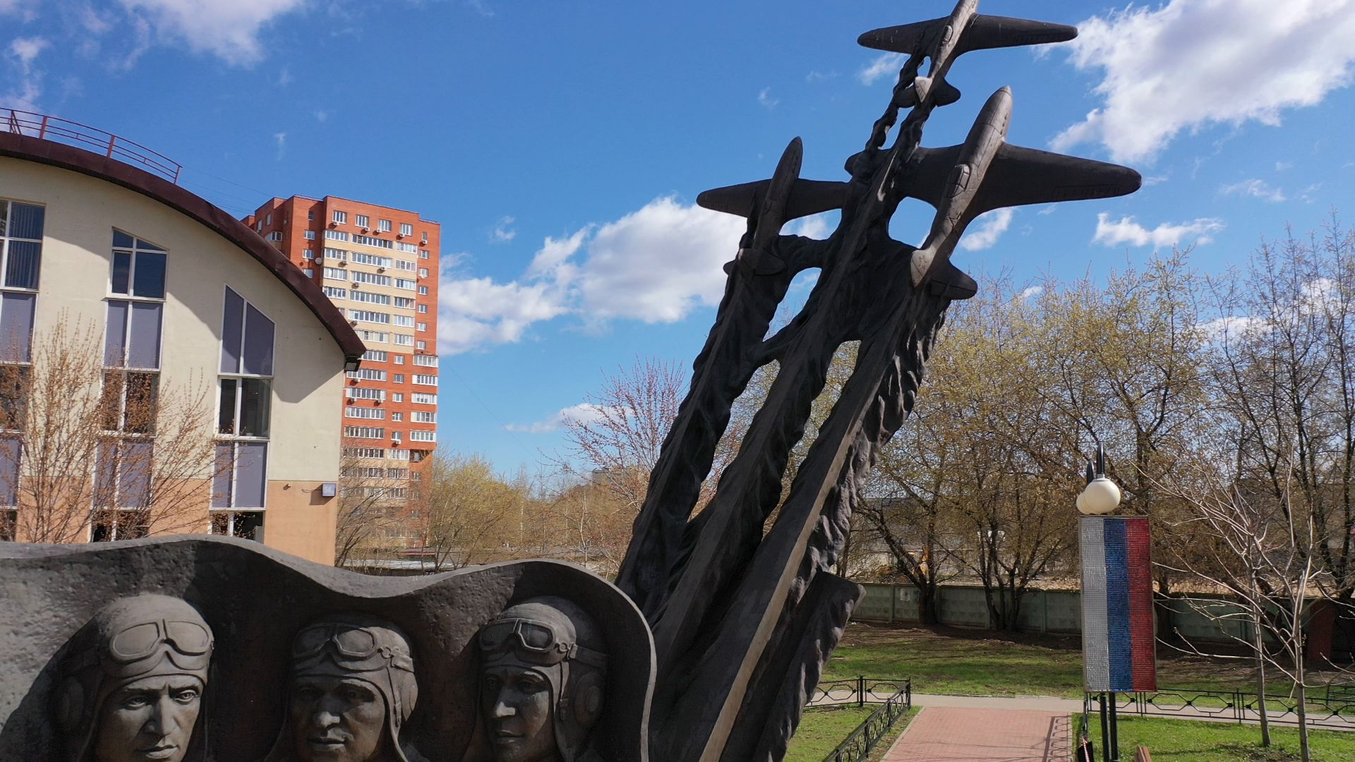 Люберцы, война, памятник,видео с коптера,