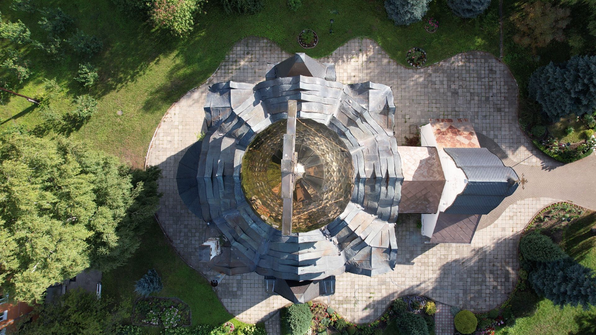 пушкино, храм, церковь,видео с коптера,