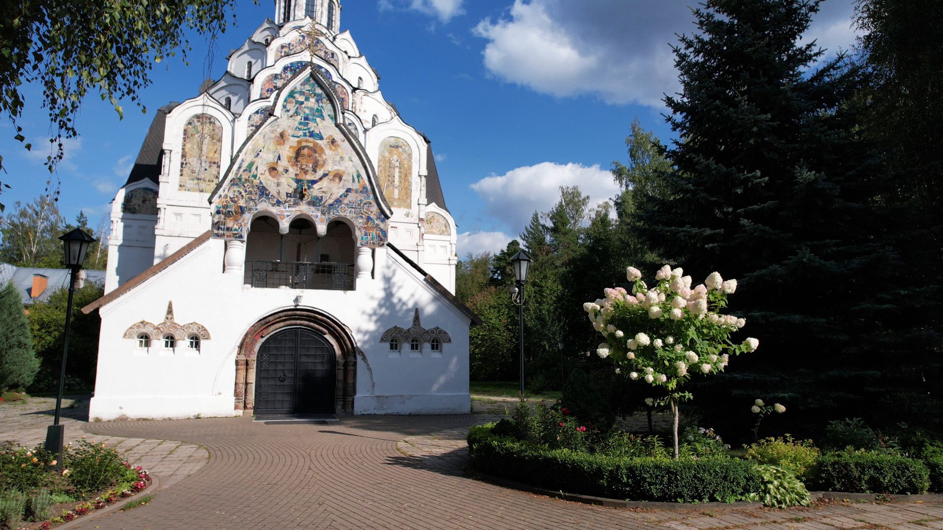 пушкино, храм, церковь,видео с коптера,