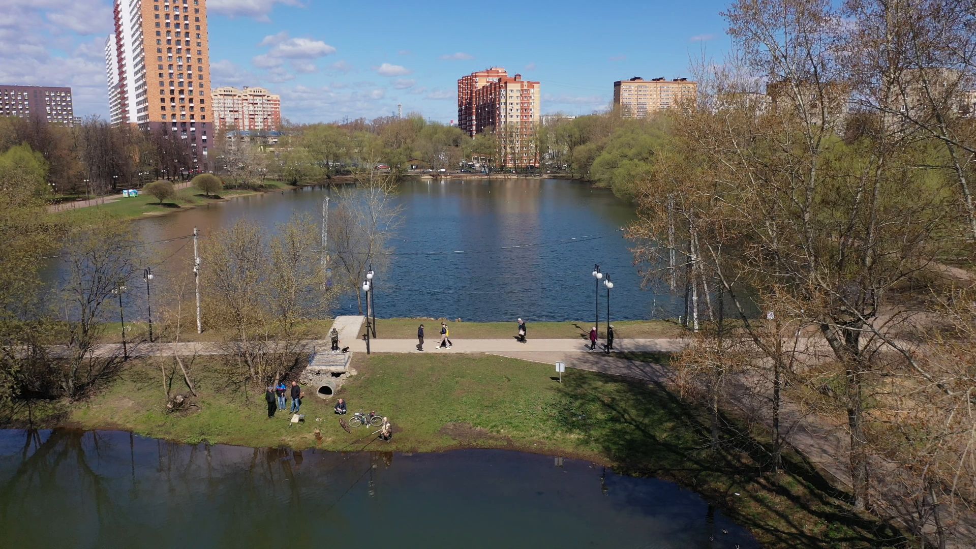 люберцы, благоустройство, культура,видео с коптера,