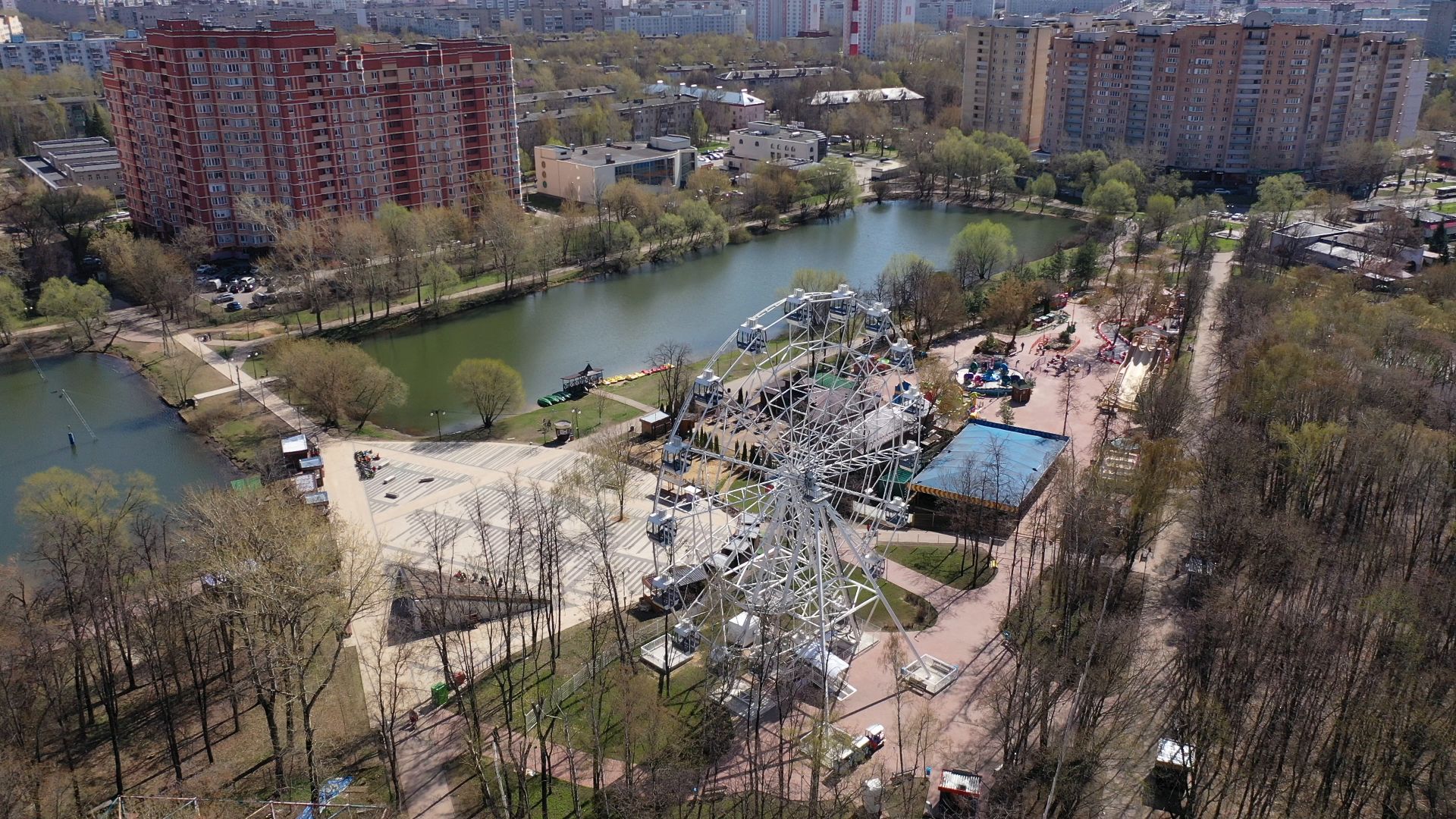 люберцы, благоустройство, культура,видео с коптера,