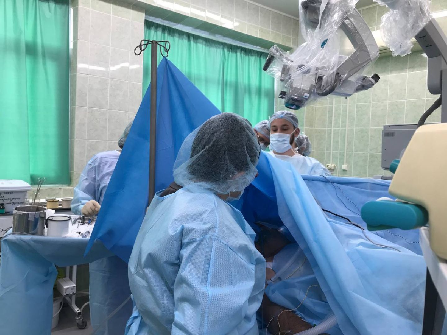 Медицина, Подольск, Подольская больница, Операция, Технологии, нейрохирургия,