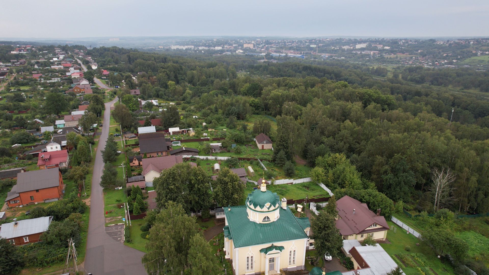яхрома, храм,видео с коптера,
