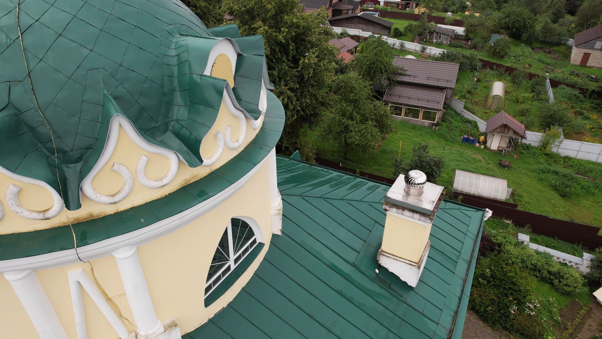 яхрома, храм,видео с коптера,