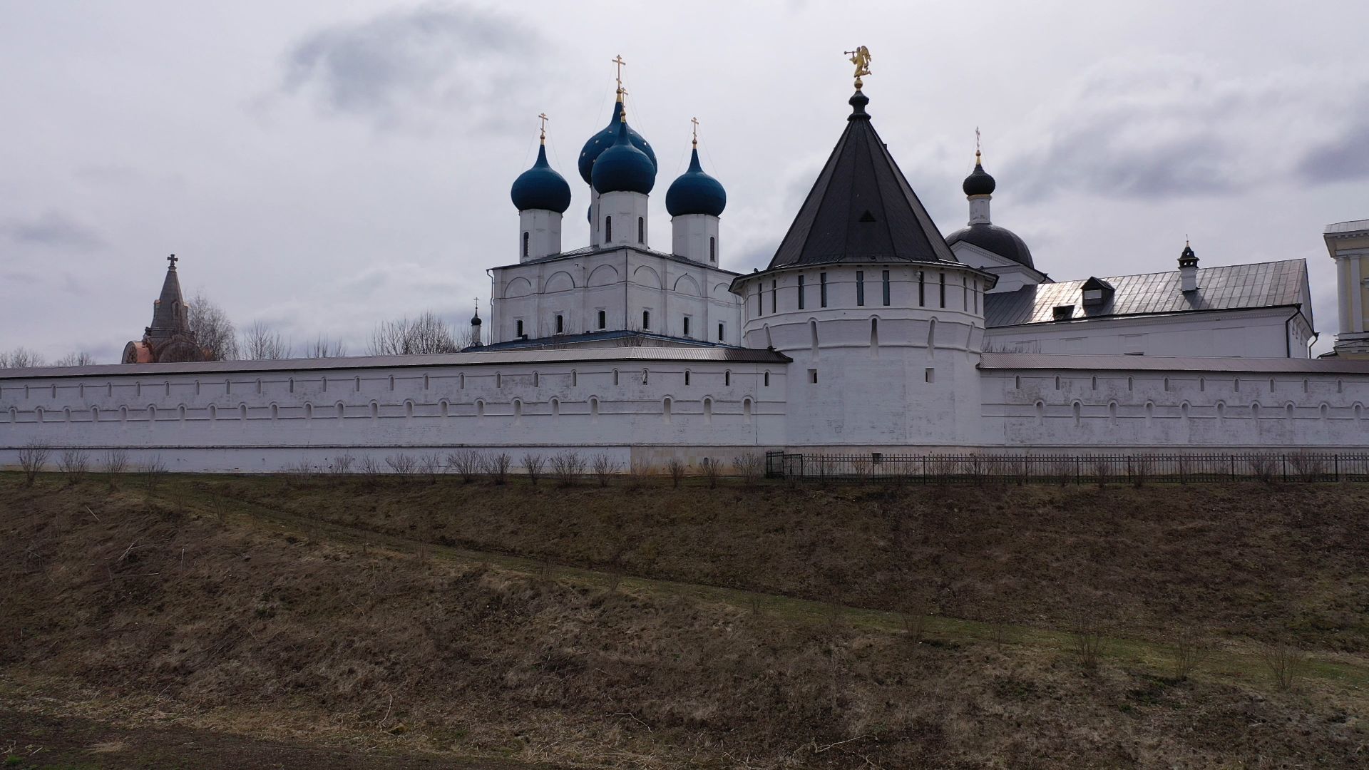 Серпухов, монастырь, культура,видео с коптера,