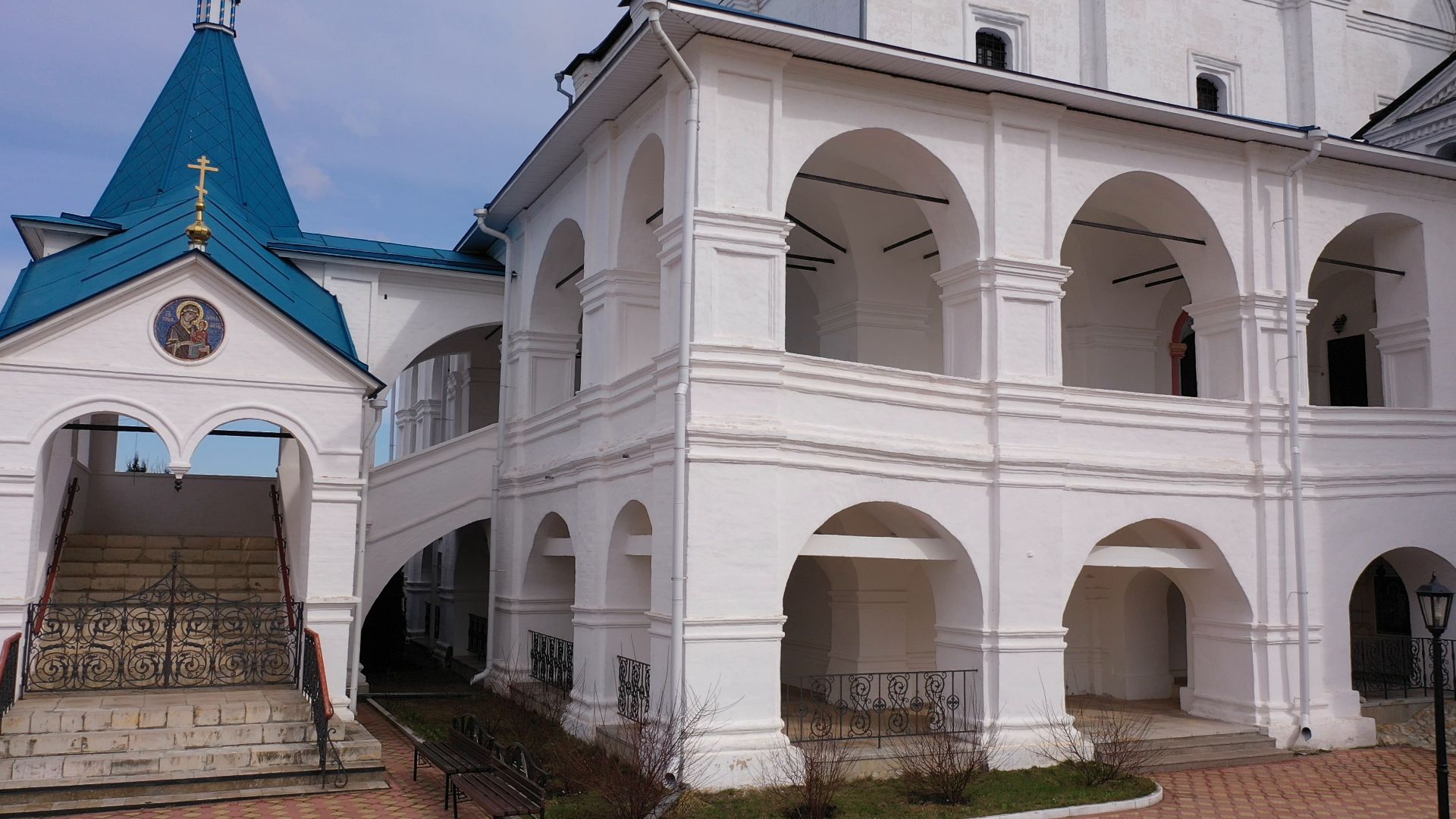 Серпухов, монастырь, культура,видео с коптера,