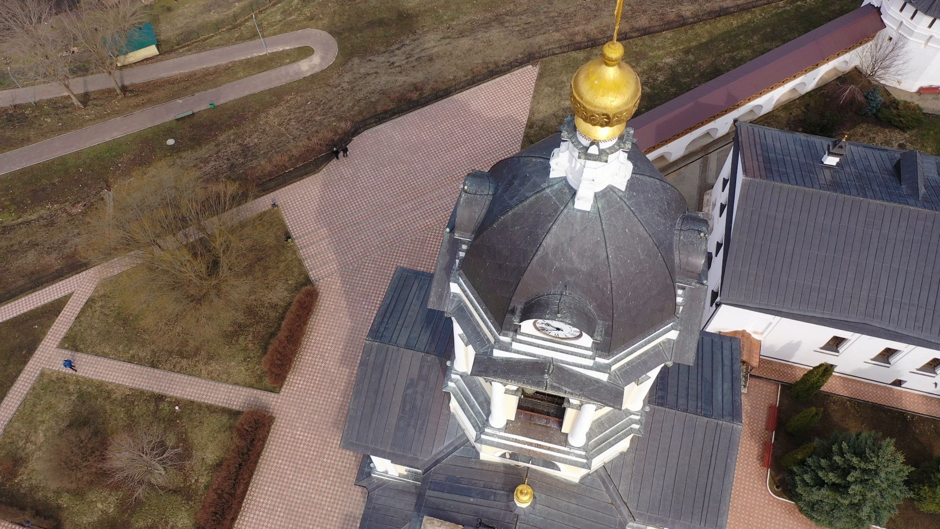 Серпухов, монастырь, культура,видео с коптера,