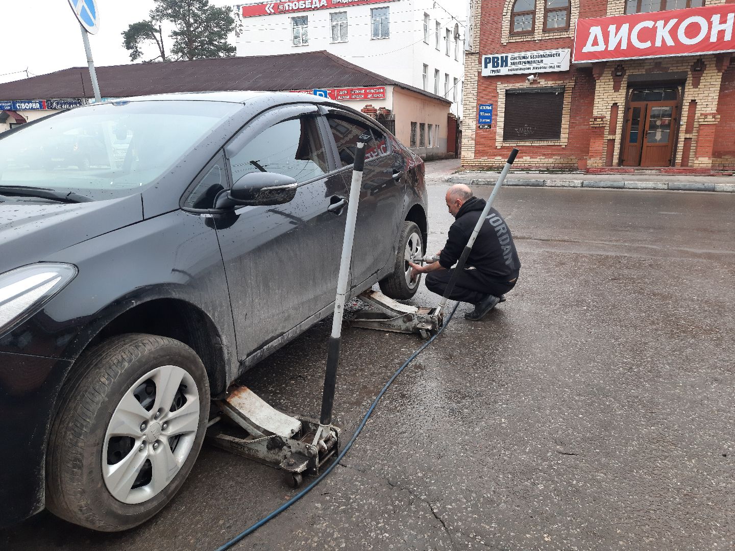 шатура, шиномонтаж, замена резины на зимнюю,