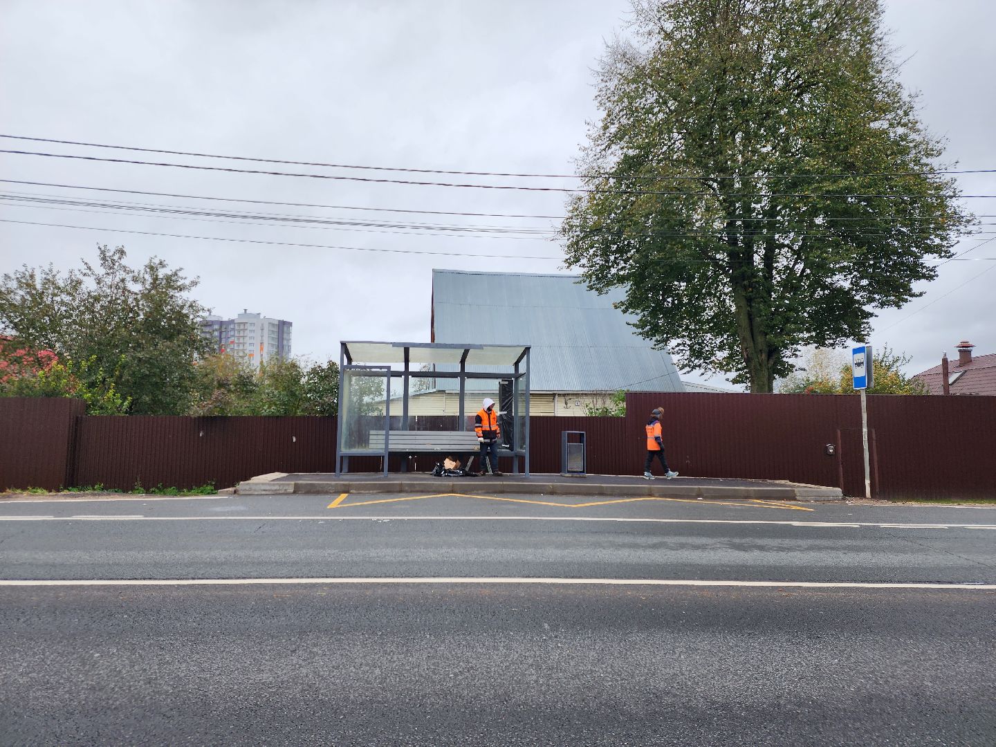 Звенигород, Благоустройство остановок, Транспорт, Безопасность на дорогах,