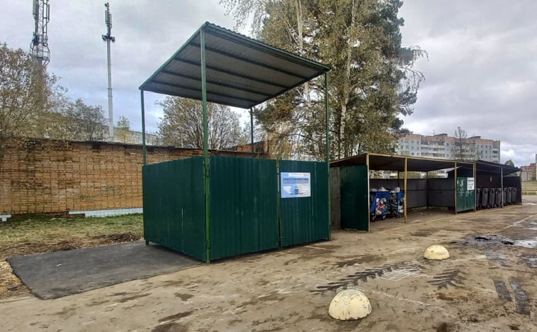 наро-фоминский городской округ, Наро-Фоминск, контейнерная площадка, жкх,